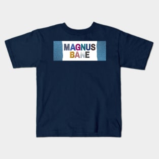 Glittery Magnus Bane Kids T-Shirt